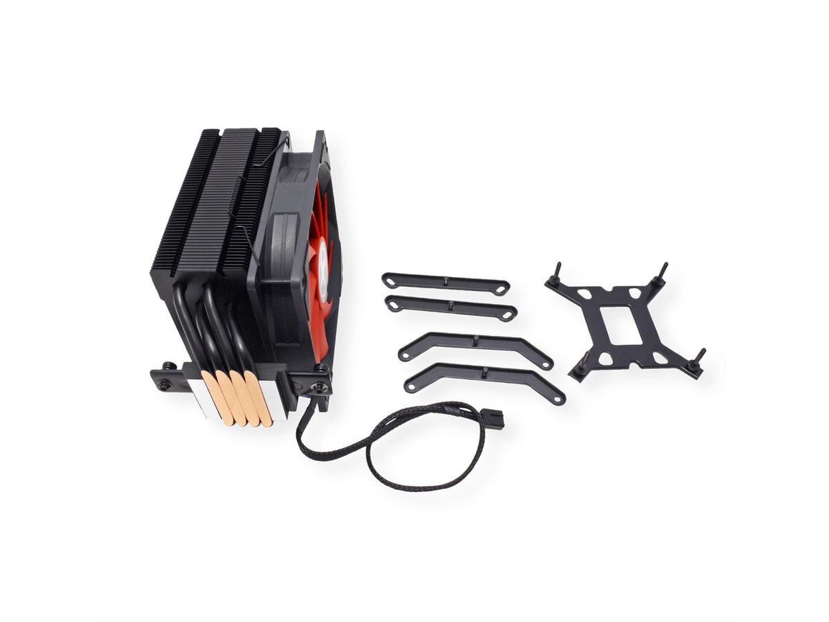 Xilence M704 AMD en Intel CPU Koeler, 120mm PWM Ventilator, 180W TDP