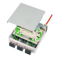TELEGÄRTNER FO-Di DinR distr 6 LCD OM3 PT, Pigtails 12xG50/125 OM3, LC