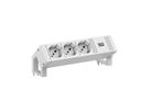 BACHMANN DESK2 white 3xP40 0.2m GST18 RAL9010