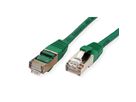 VALUE S/FTP Patch Cord Cat.6 (Class E), halogen-free, green, 7 m