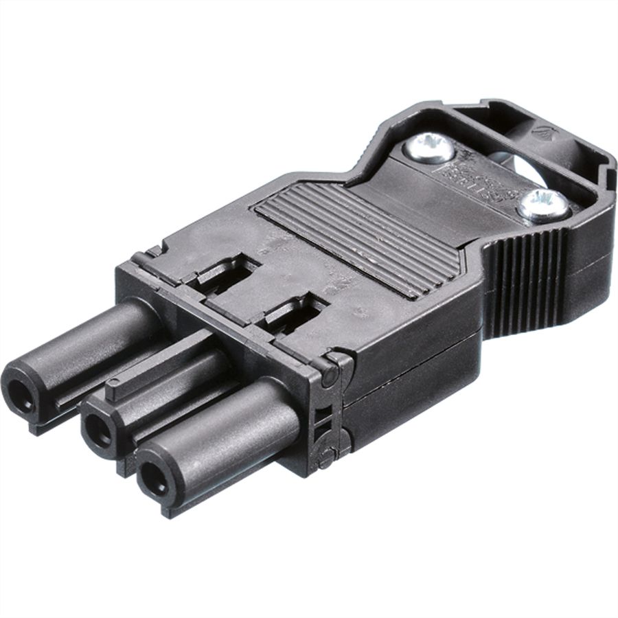 BACHMANN appliance coupler GST18/3 black