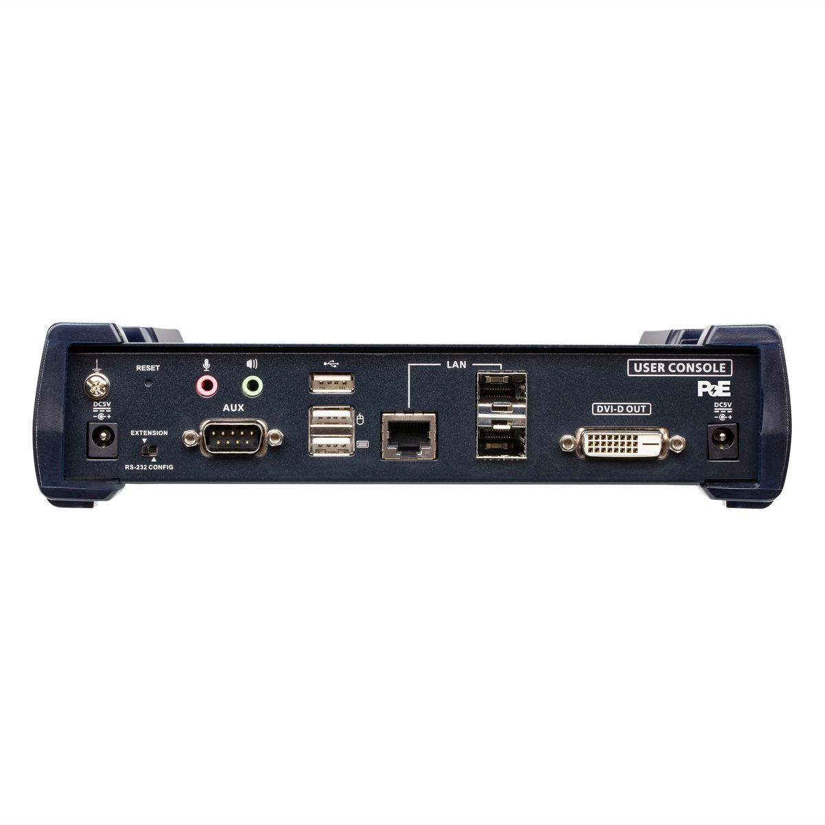 ATEN KE6922R 2K DVI-D Dual Link KVM Over IP ontvanger met SFP en PoE
