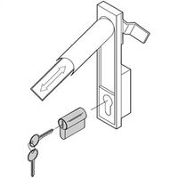 SCHROFF PROLINE holder for locking cylinder