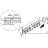 SCHROFF Eurorack C-Rail voor behuizing 900D