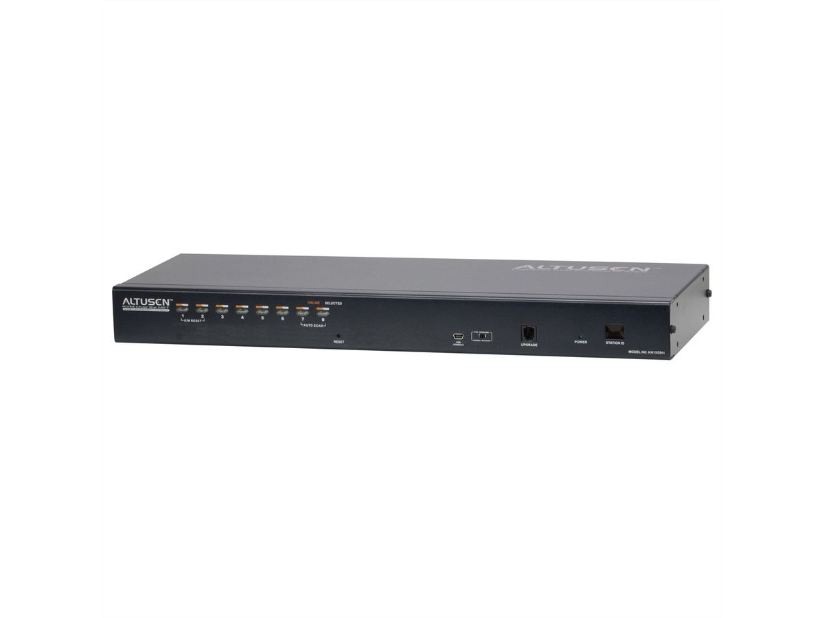 ATEN KH1508Ai 1-Local/Remote Shared Access 8-Port Multi-Interface Cat 5 KVM over IP Switch