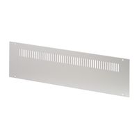 SCHROFF Inpac achterwand, geventileerd, 6 HE