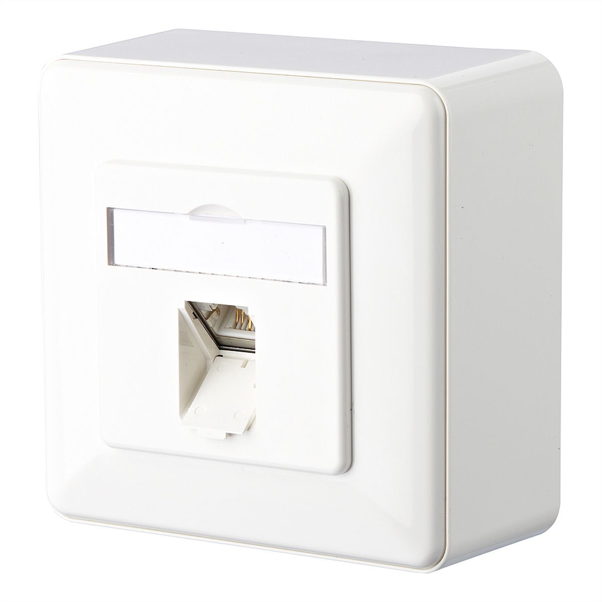METZ CONNECT E-DAT C6A 1 port AP, pure white
