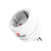 Skross Europe to Switzerland + Italy + Brazil Travel Adapter