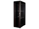 ROLINE 19-inch Network Cabinet Pro 42 U, 600x1000 WxD glass door black
