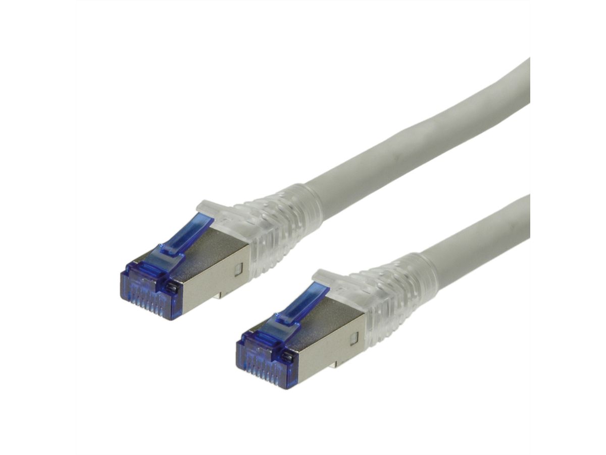 ROLINE S/FTP Patch Cord Cat.6A (Class EA), solid, LSOH, grey, 30 m