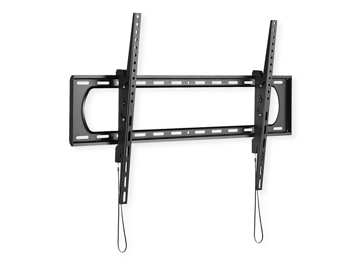 VALUE TV muurbeugel, 80 mm afstand tot de muur, kantelbaar, <304,8cm/120", <120kg