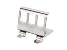 ROLINE DIN-rail adapter, leeg, voor 3 keystones