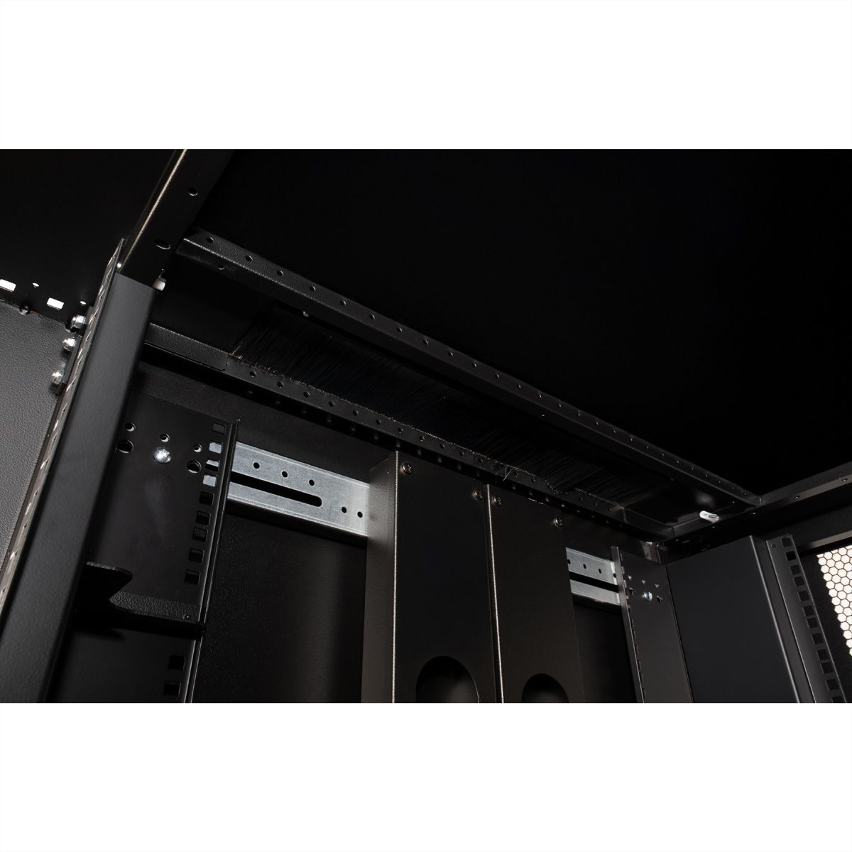 ROLINE colocation-kast 42HE 800x1000 mm, 2 compartimenten, zwart
