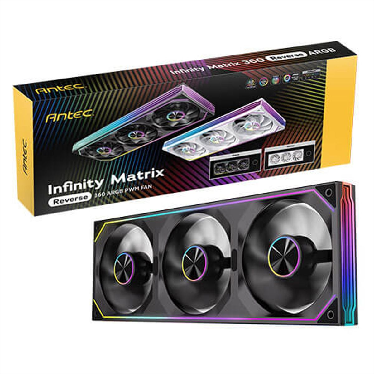 ANTEC IM 360R ARGB, Housing fan, black