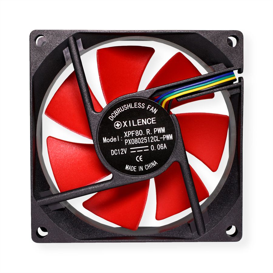 Xilence XPF80.R.PWM 80mm PWM Case Fan, 4PIN