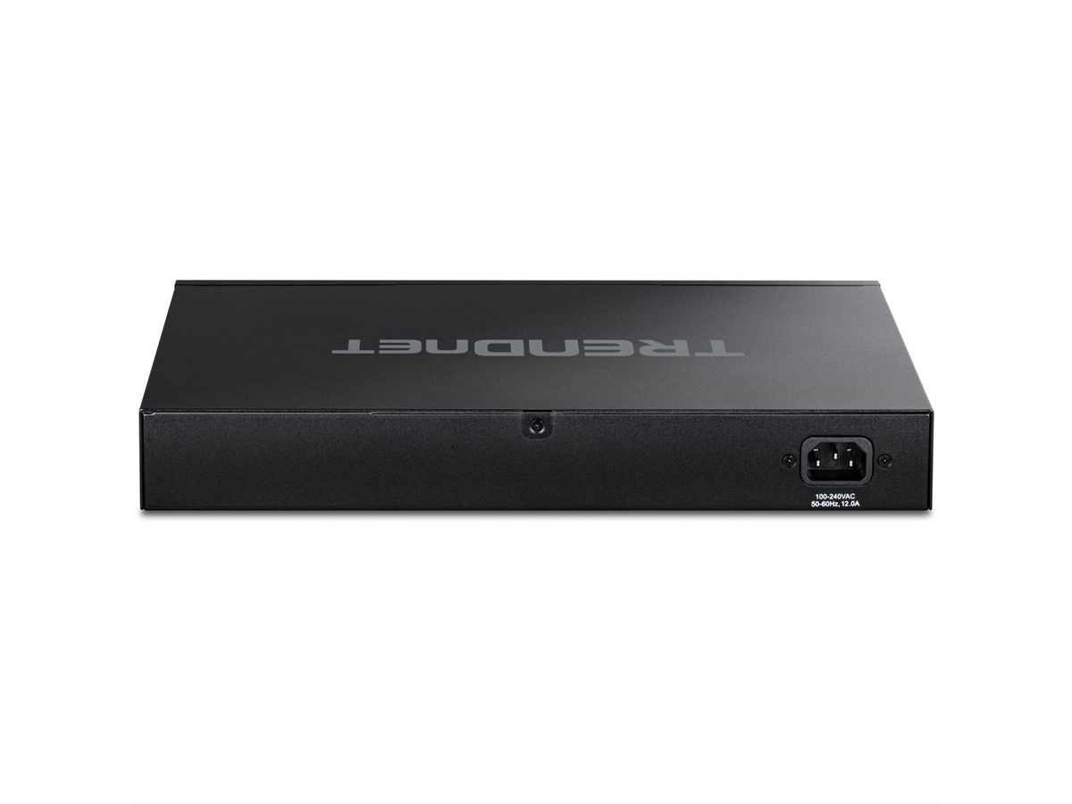 TRENDnet TPE-7124SBF 12-Port Switch 720W 10G PoE++  Web Smart Switch