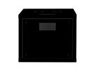 ROLINE 19-inch wandbehuizing Pro 9 U, 600x600 BxD zwart