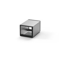 SCHROFF RatiopacPRO, Desktop Case, Retrofittable Shielding, Front Trim, 3 U, 28 HP, 255 mm