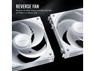 ANTEC C120 ARGB Fan Reverse PC Case Fan 120mm 3-in-1-Pack, black
