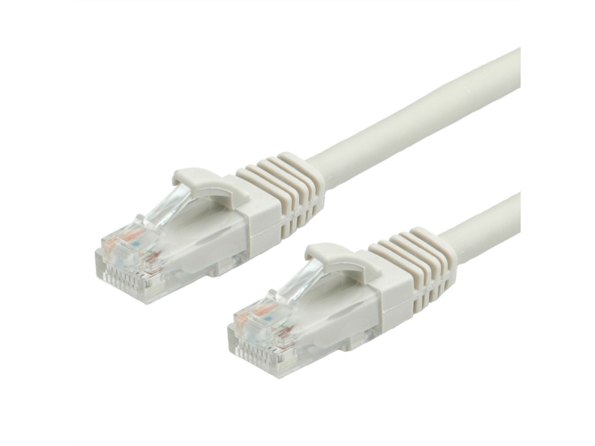 VALUE UTP Cable Cat.6 (Class E), halogen-free, grey, 10 m