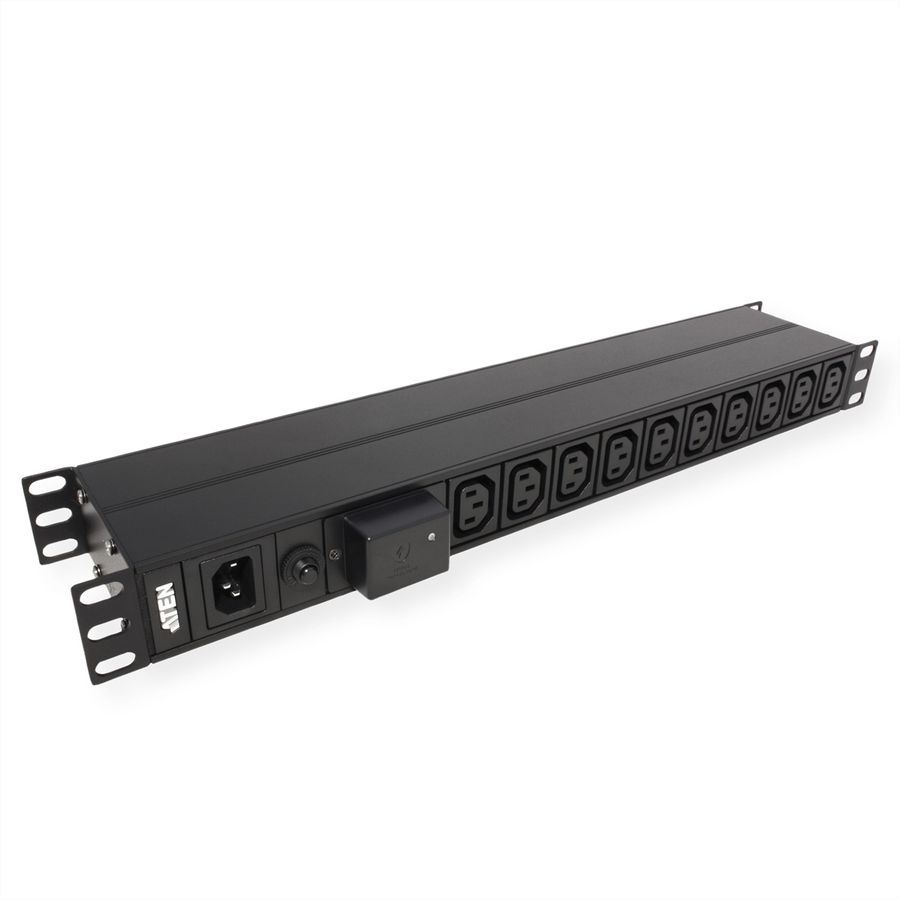 ATEN PE0118SG 1HE 10A 18-poorts basis PDU met overspanningsbeveiliging