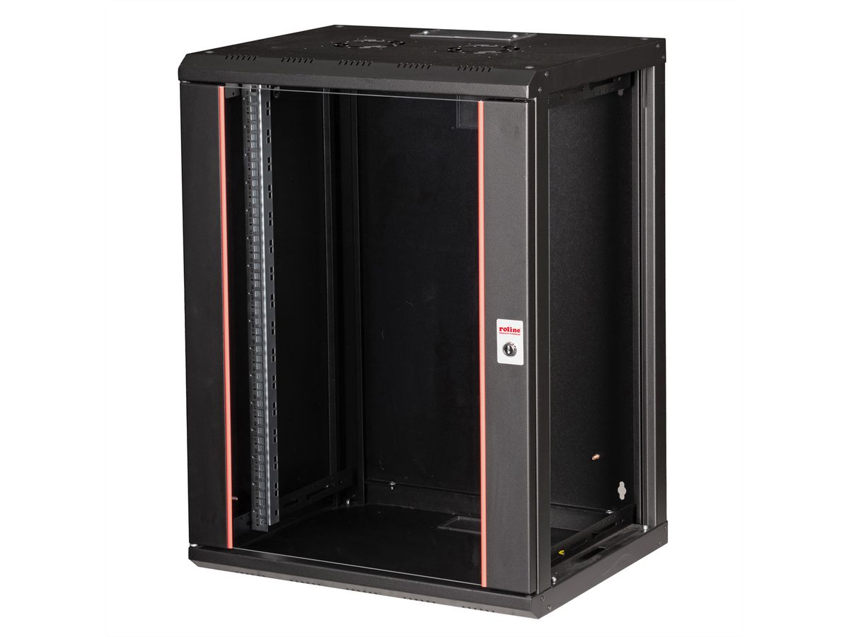 ROLINE 19-inch wandbehuizing Pro 16 U, 600x450 BxD zwart