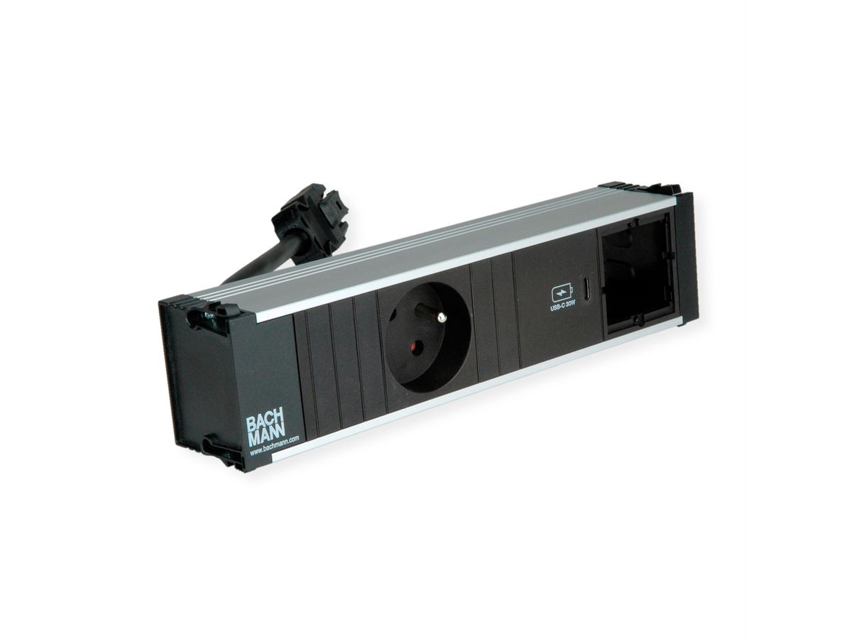 BACHMANN CONI 1xUTE 1xUSB C 30W 1xCM 0.2m GST18