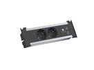 BACHMANN KAPSA Klein 2x geaard stopcontact 1x USB oplader, Montage stekker