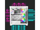 XILENCE Xilent Gleam X818.W.ARGB Gaming ATX PC-behuizing wit, RGB ATX Midi Tower
