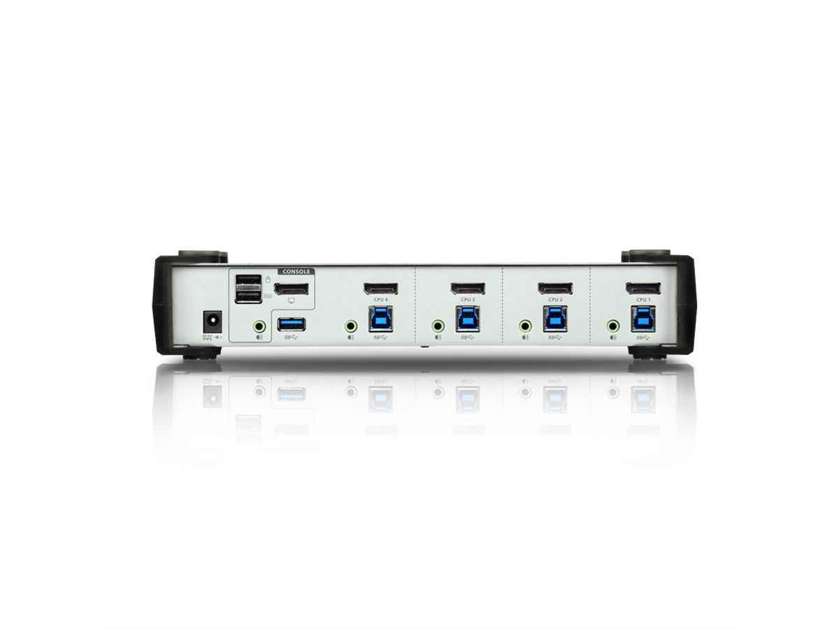 ATEN CS1914 DisplayPort KVM switch 4-poorts