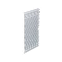SCHROFF Frame Insteekmodule geëxtrudeerde zijwand, met koelribben, rechts, 6 HE, 160 mm