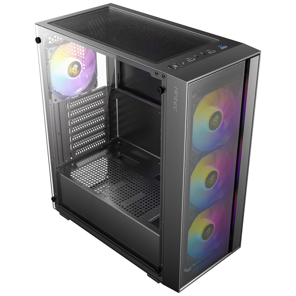 ANTEC AX65 ARGB PC case Midi Tower Gaming ATX, black