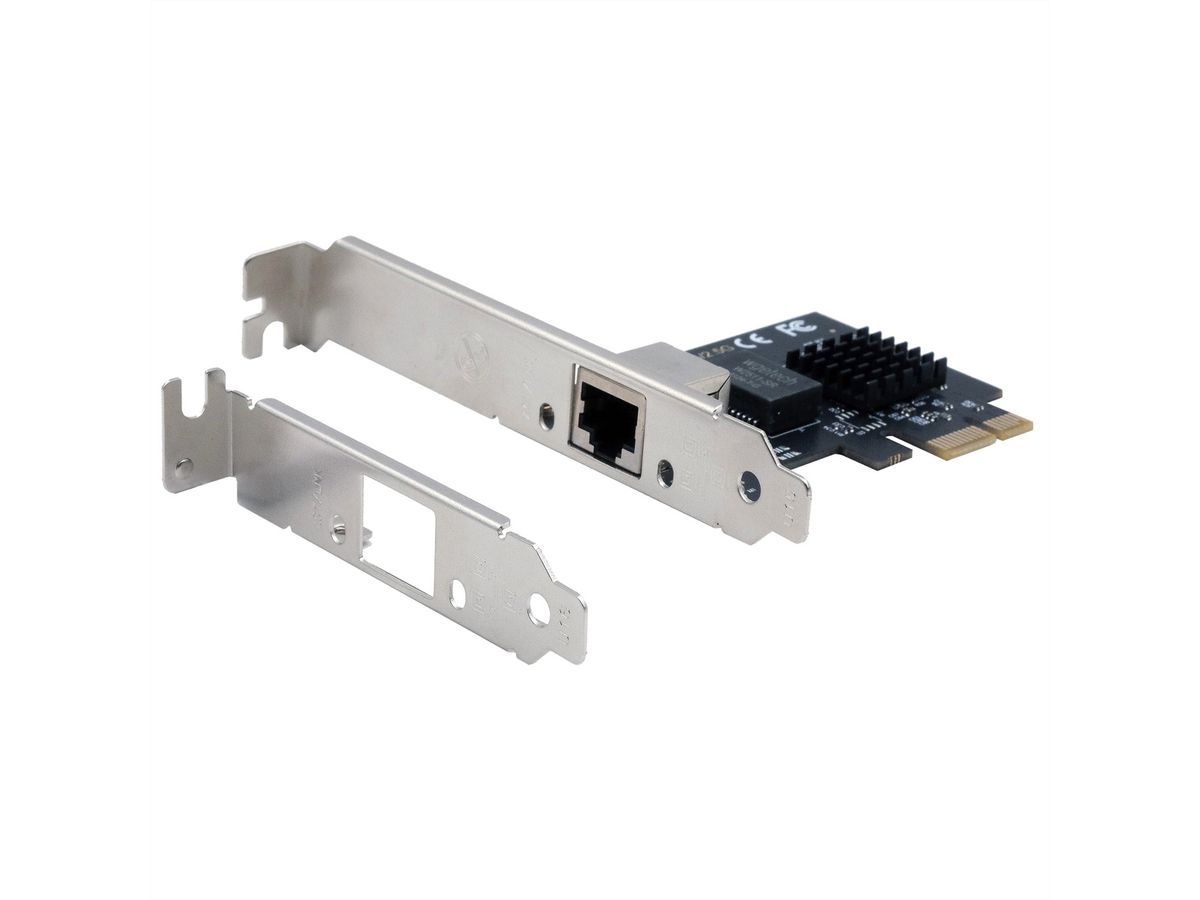 EXSYS EX-60111 1-poorts 2,5 Gigabit PCIe-netwerkkaart