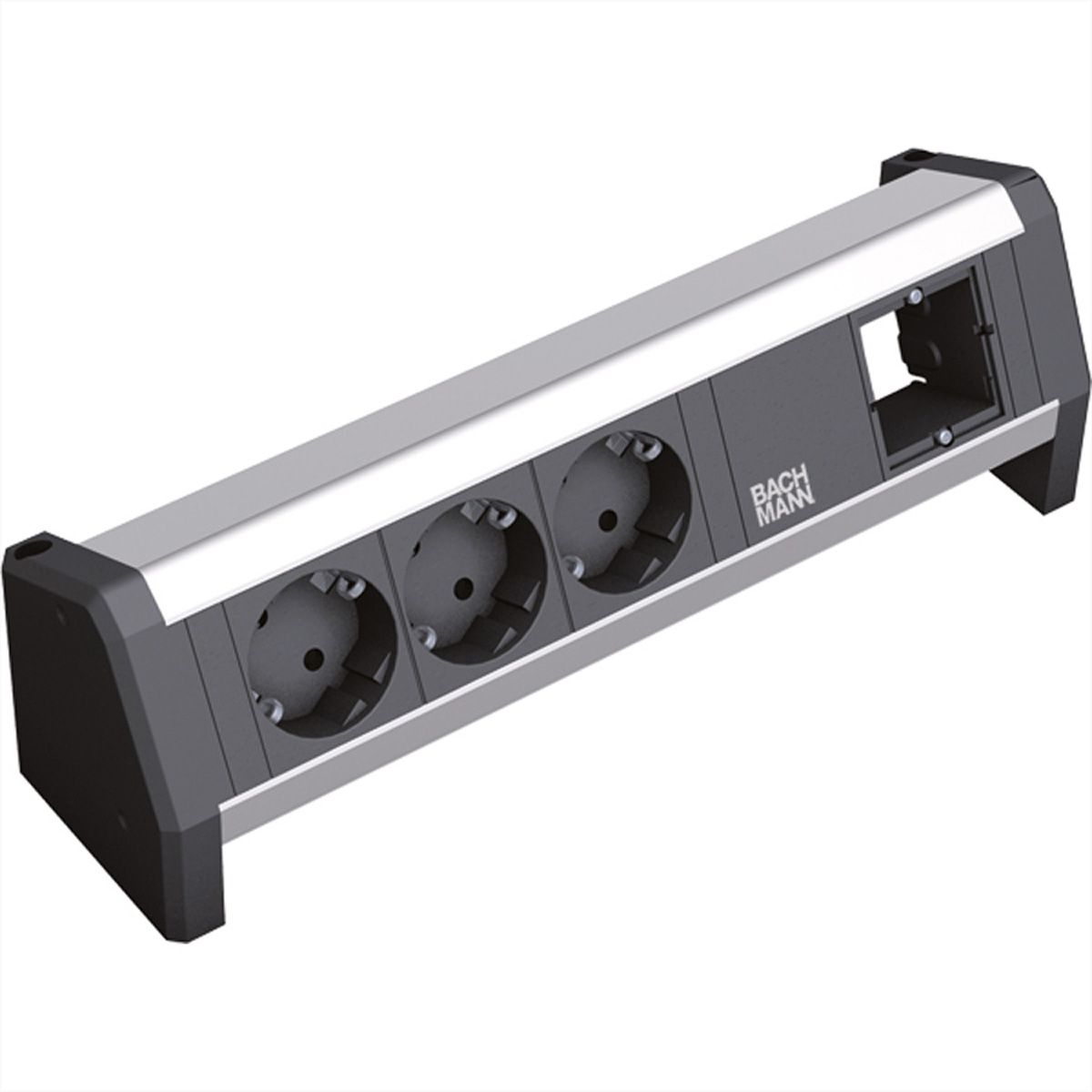 BACHMANN DESK 3x Geaard stopcontact 1x ABD GST18