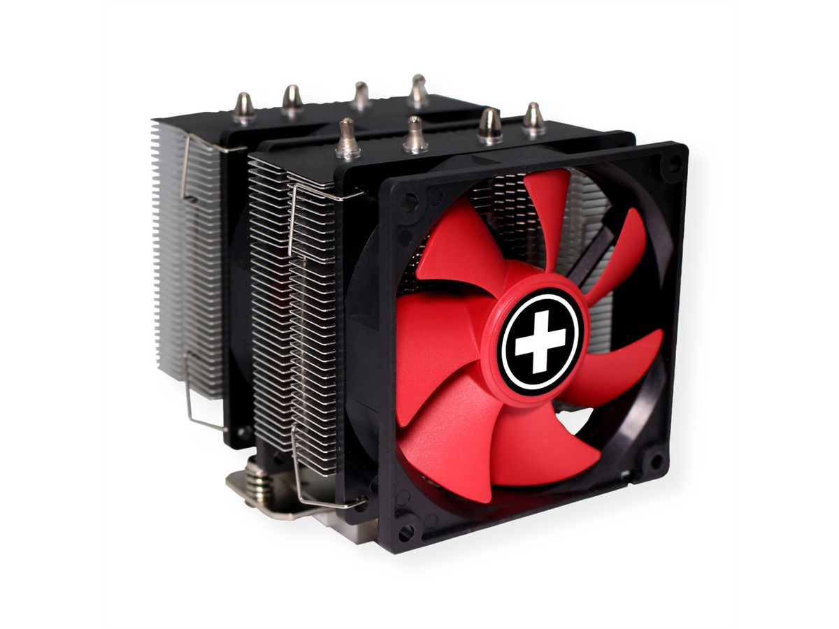 Xilence M504D AMD en Intel CPU Koeler, 2x 92mm PWM Ventilatoren, 180W TDP