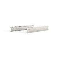 SCHROFF Varistar Depth Member, 3 rows, 1100D, Aluzinc