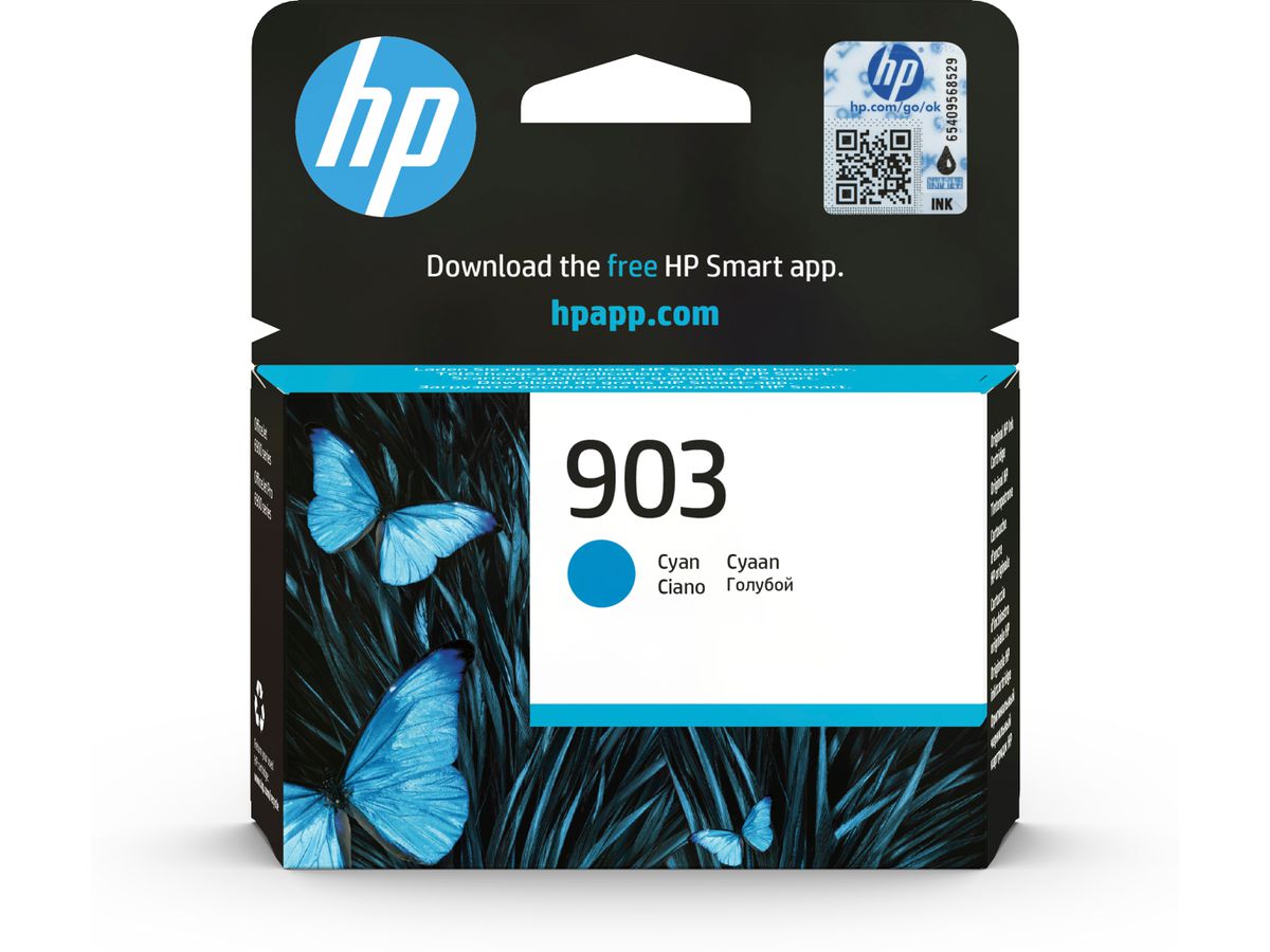 HP 903 Cyan Original Ink Cartridge