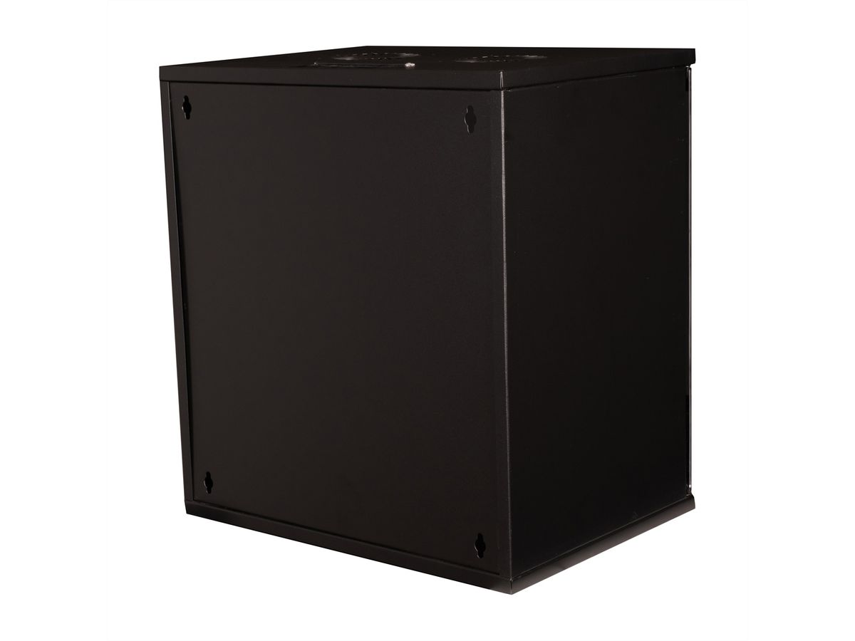 ROLINE 19-inch wall-mounted housing Basic 12 U, 540x400 WxD kit black