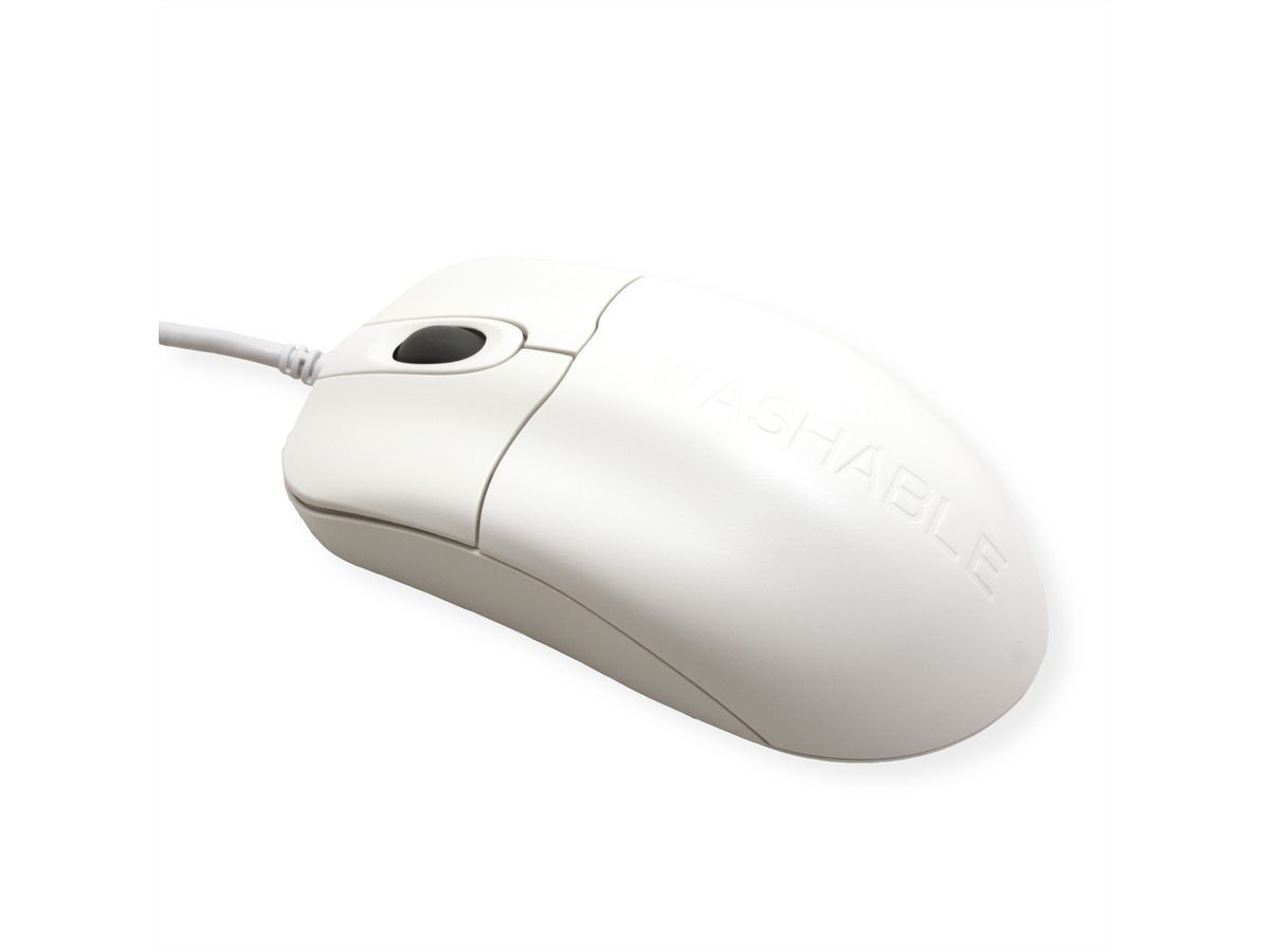 SEAL SHIELD Silver Storm Mouse USB white STWM042