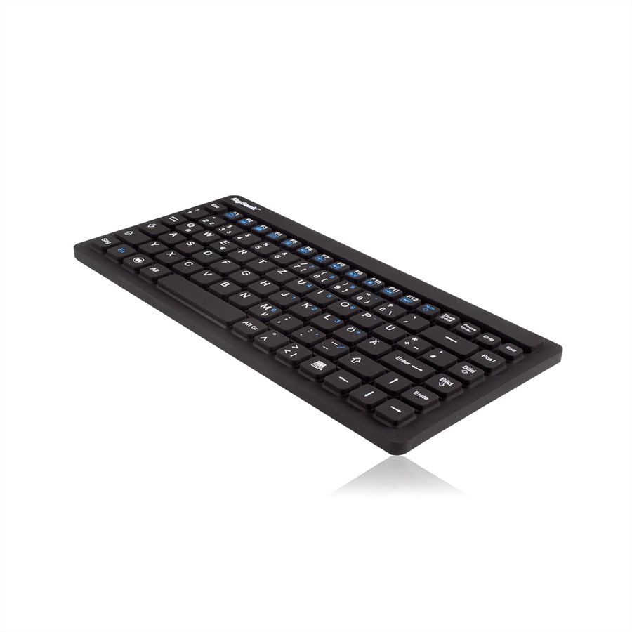 KeySonic KSK-3230IN - Wasserfeste Industrietastatur im Mini Layout UK Version