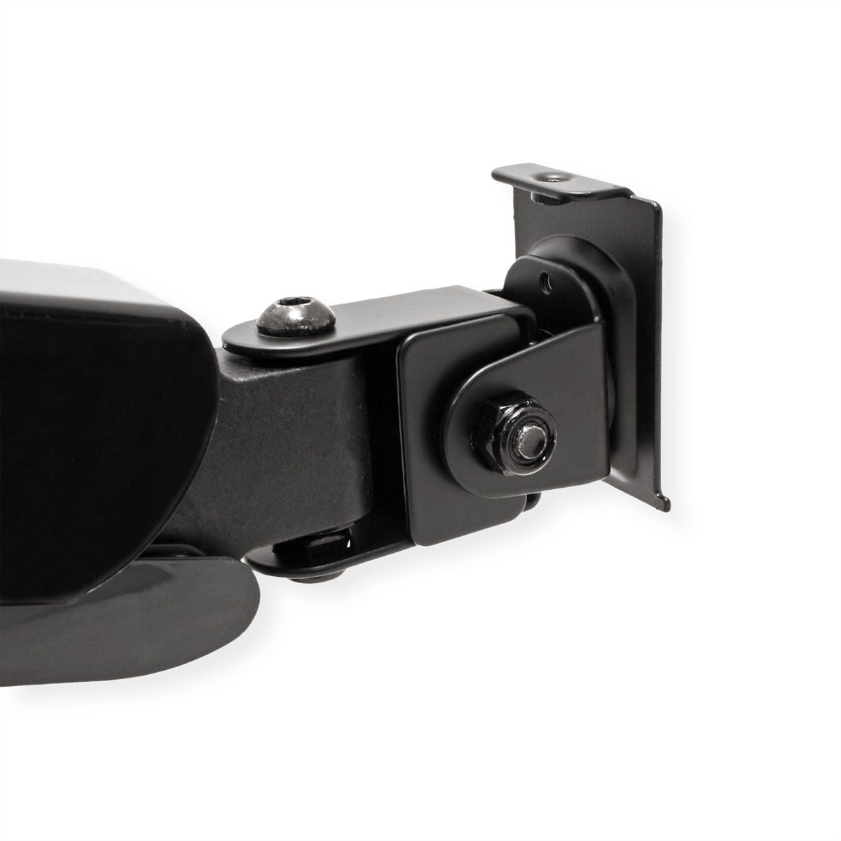 VALUE Dual Monitor Arm, Pole Mount, 4 Joints, Desk Clamp
