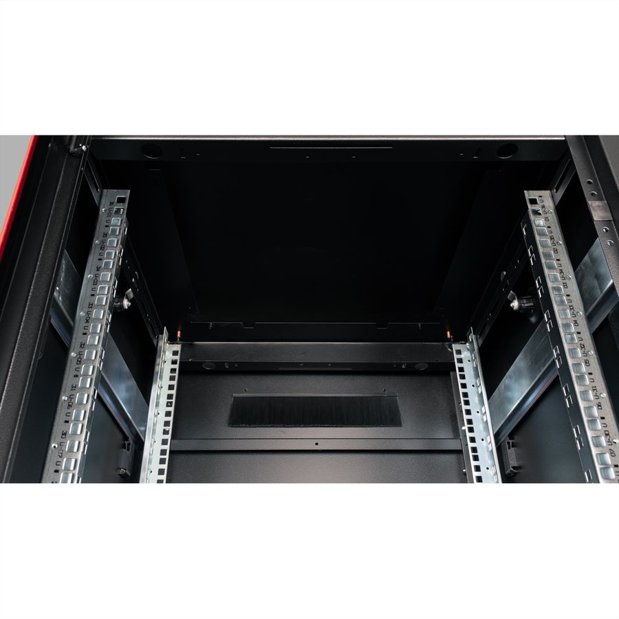 ROLINE 19-inch netwerkkast Pro 36 U , 600x600 BxD Glazen deur zwart