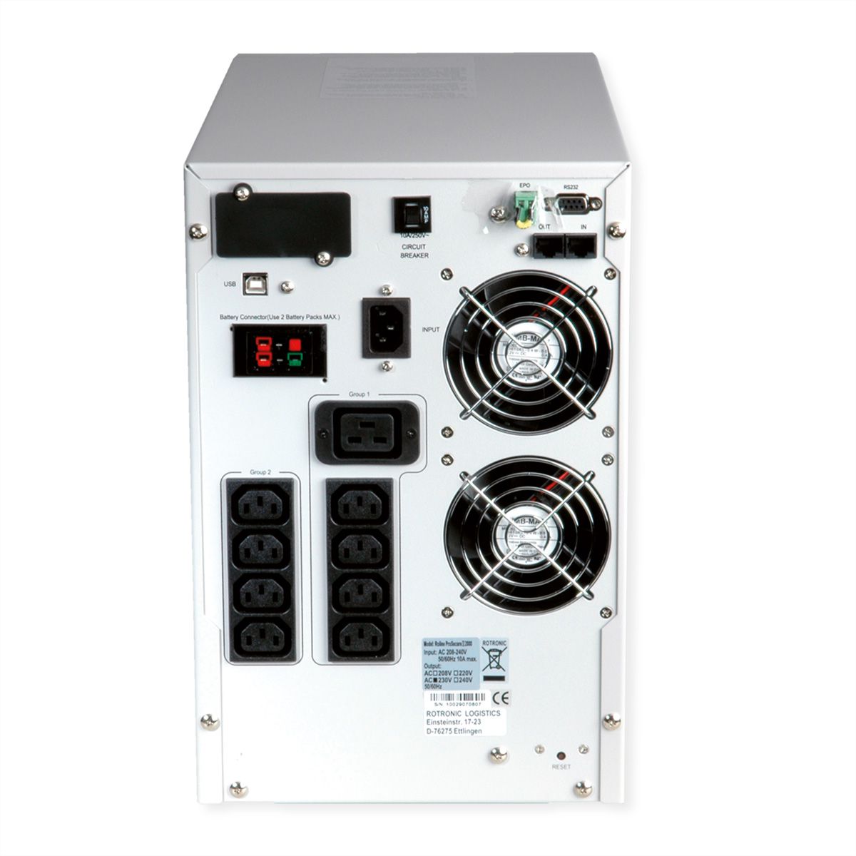 ROLINE ProSecure II 3000 - Online UPS