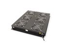 ROLINE 19-inch dakventilatorunit met 6 ventilatoren, AAN/UIT voor serverkast per serie, zwart