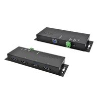 EXSYS EX-1183HMVS-2 4-poorts USB 3.2 Gen1 metalen HUB met 15KV ESD-overspanningsbeveiliging