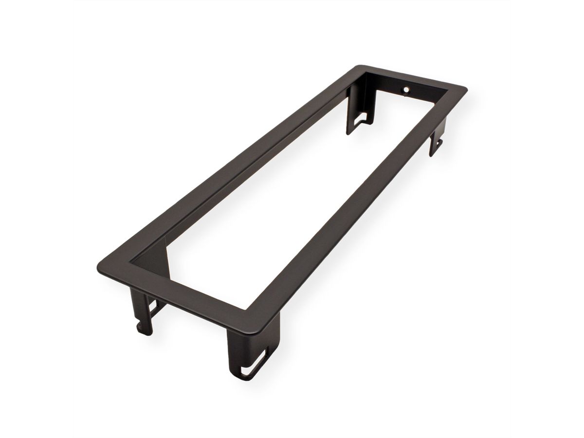 BACHMANN POWER FRAME Mounting frame Small 3-gang, RAL 9005 black