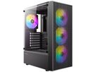 ANTEC AX27 RGB Elite PC case Midi Tower Gaming ATX, black