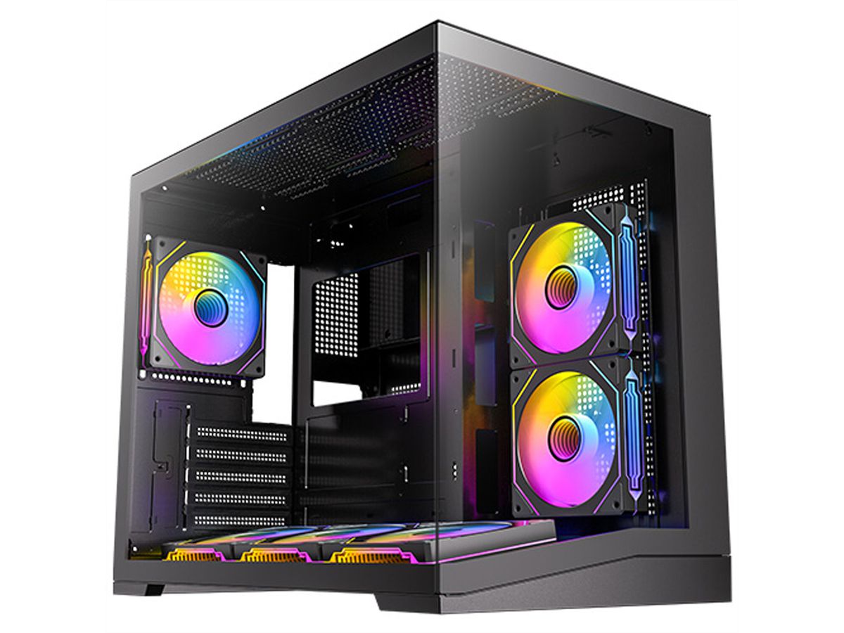 ANTEC CX M3 ARGB B PC Case, Minitower microATX, black