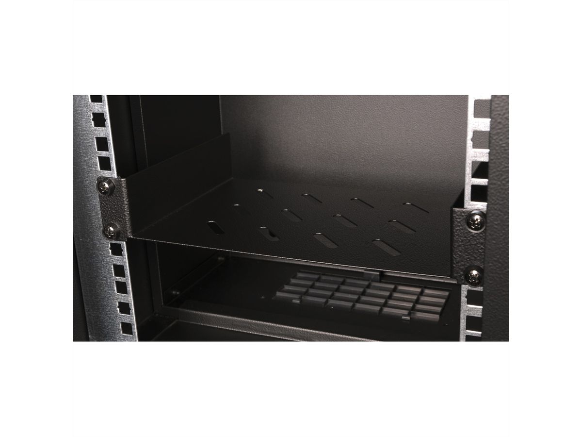 ROLINE 10-inch plank 1 U, 150mm diep zwart