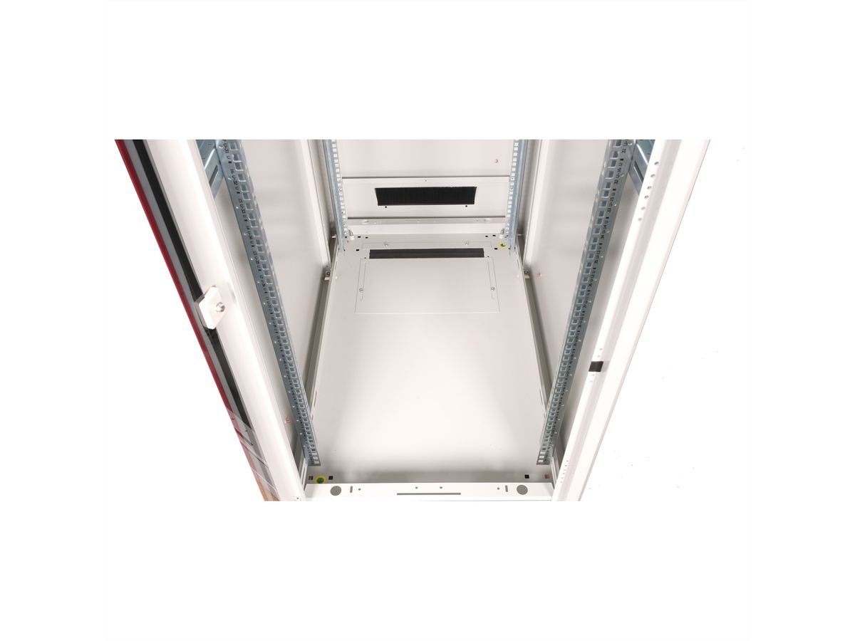 ROLINE 19-inch netwerkkast Pro 47 U, 600x1000 BxD Glazen deur grijs